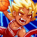 pixel basketball android application logo